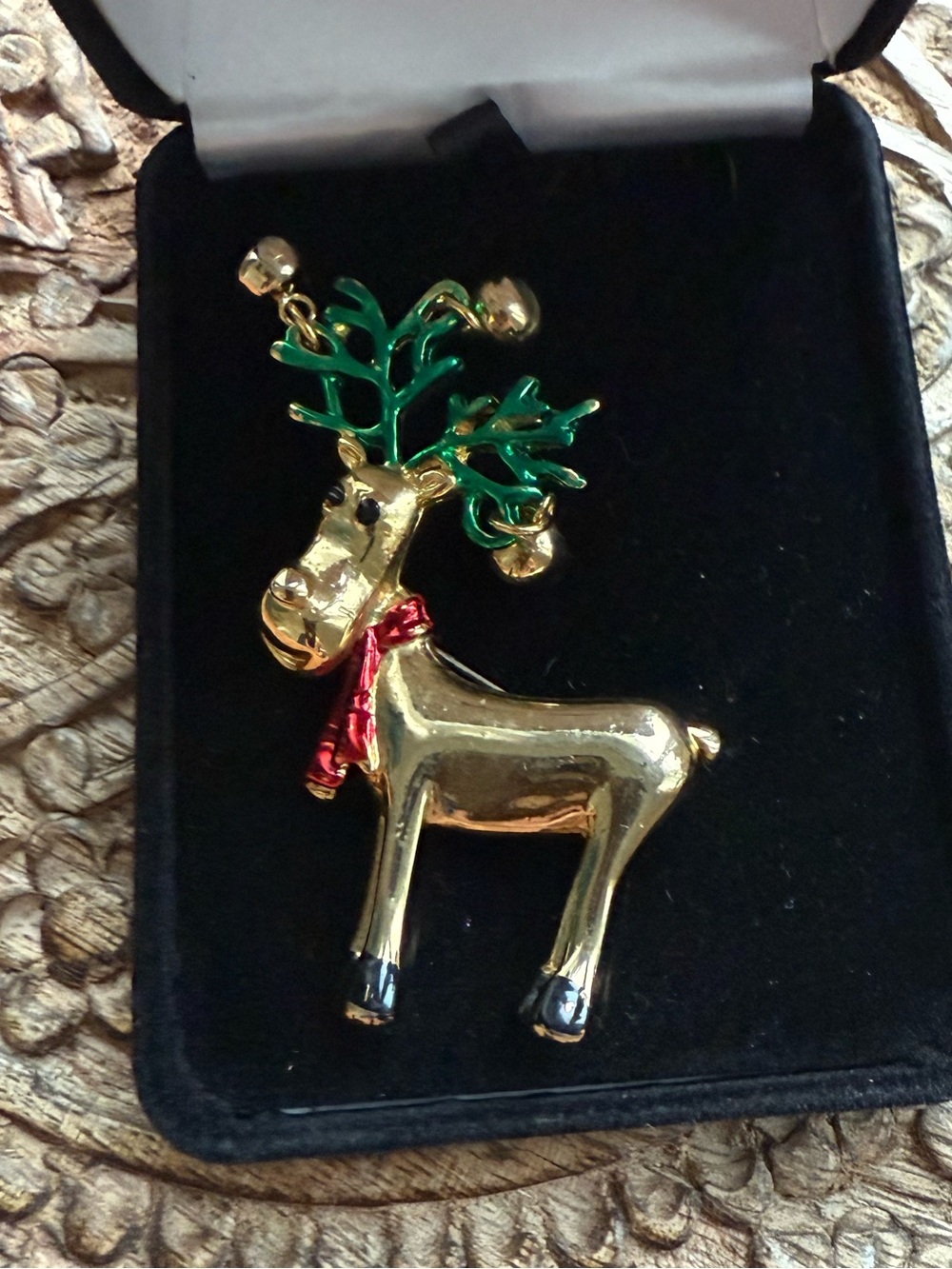 Vintage Reindeer brooch
